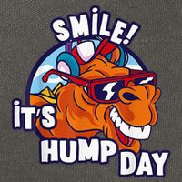 Camel Smile! ItS Hump Day Funny Hump Day Camel Sunglass Cotton Canvas Backpack
