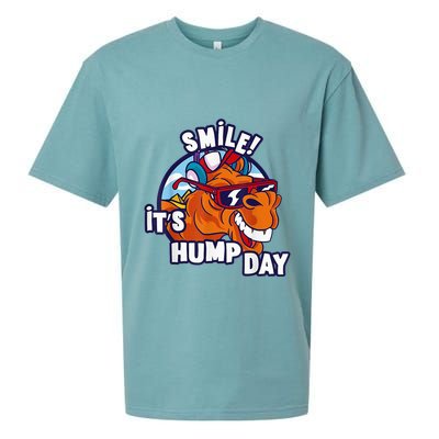 Camel Smile! ItS Hump Day Funny Hump Day Camel Sunglass Sueded Cloud Jersey T-Shirt