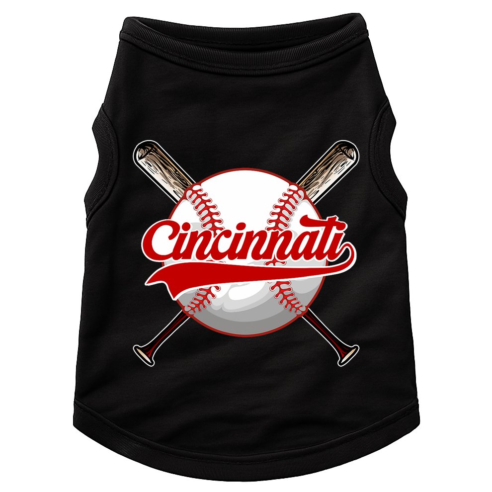 Cincinnati Souvenir I Love Cincinnati Doggie Tank