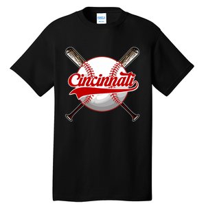 Cincinnati Souvenir I Love Cincinnati Tall T-Shirt