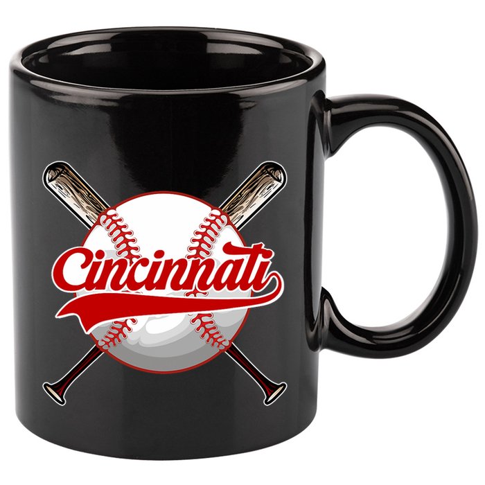 Cincinnati Souvenir I Love Cincinnati 11oz C Handle Ceramic Mug