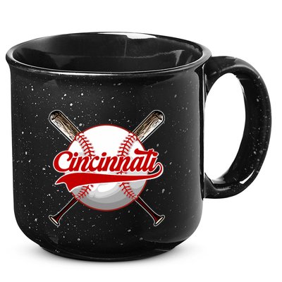 Cincinnati Souvenir I Love Cincinnati 15oz Campfire Ceramic Mug