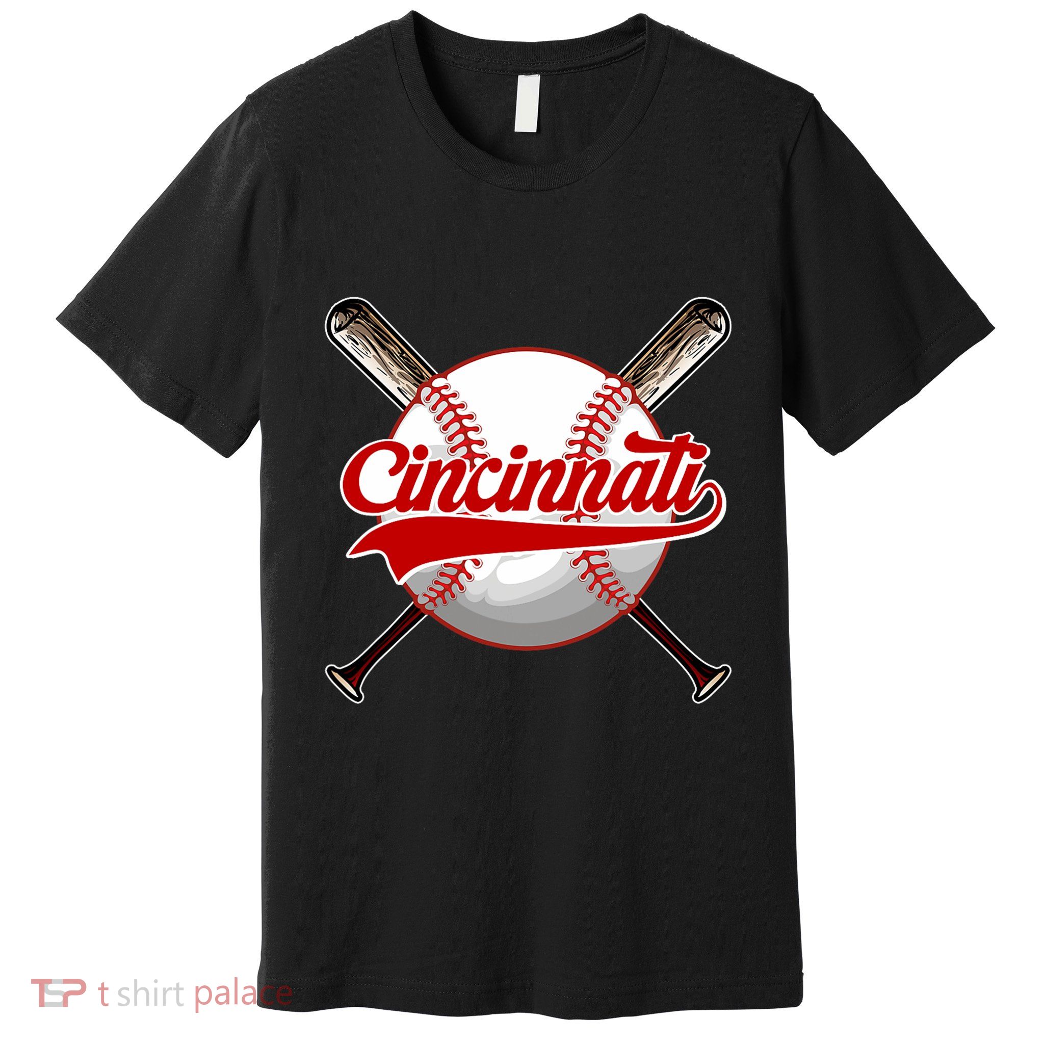 Cincinnati Souvenir I Love Cincinnati Premium T-Shirt