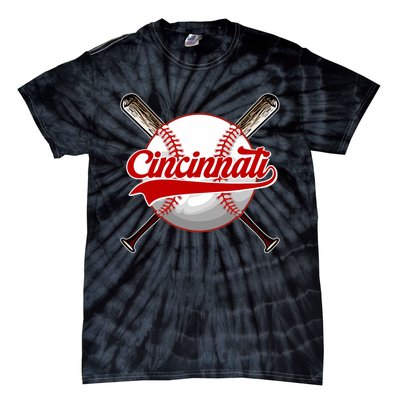 Cincinnati Souvenir I Love Cincinnati Tie-Dye T-Shirt