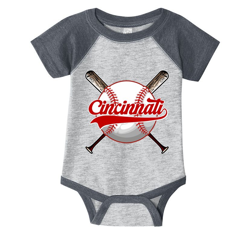 Cincinnati Souvenir I Love Cincinnati Infant Baby Jersey Bodysuit