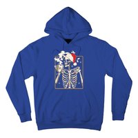 Christmas Skeleton Ing Coffee Halloween Costumes Gift Hoodie