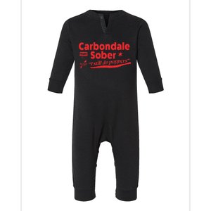 Carbondale Sober I Still Do Poppers Rush Gay Queer Lgbtq Infant Fleece One Piece