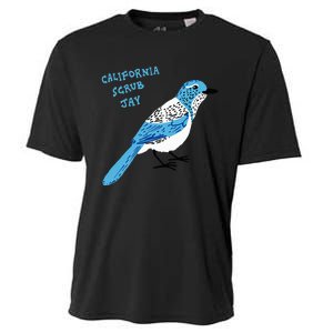 California Scrub Jay Cooling Performance Crew T-Shirt