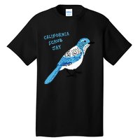 California Scrub Jay Tall T-Shirt