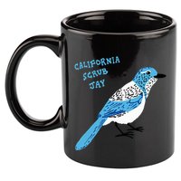 California Scrub Jay 11oz C Handle Ceramic Mug