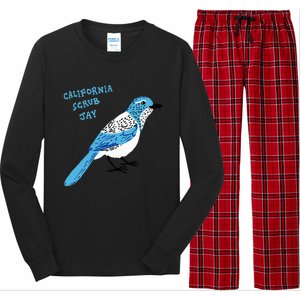 California Scrub Jay Long Sleeve Pajama Set