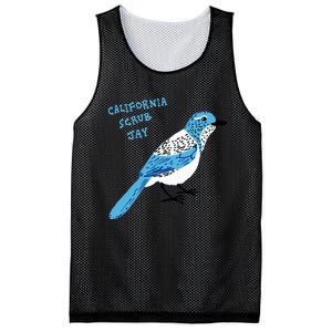 California Scrub Jay Mesh Reversible Basketball Jersey Tank