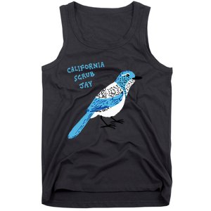 California Scrub Jay Tank Top