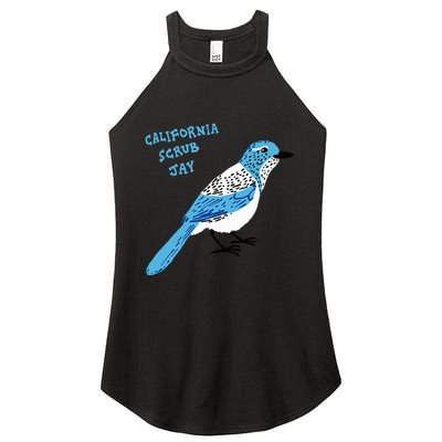 California Scrub Jay Women's Perfect Tri Rocker Tank