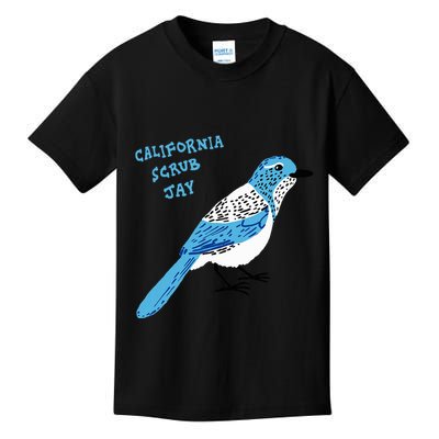 California Scrub Jay Kids T-Shirt