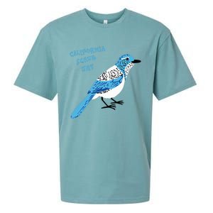 California Scrub Jay Sueded Cloud Jersey T-Shirt