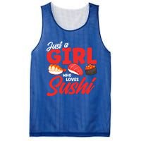 Cute Sushi Just A Who Loves Sushi Lovers Gift Mesh Reversible Basketball Jersey Tank