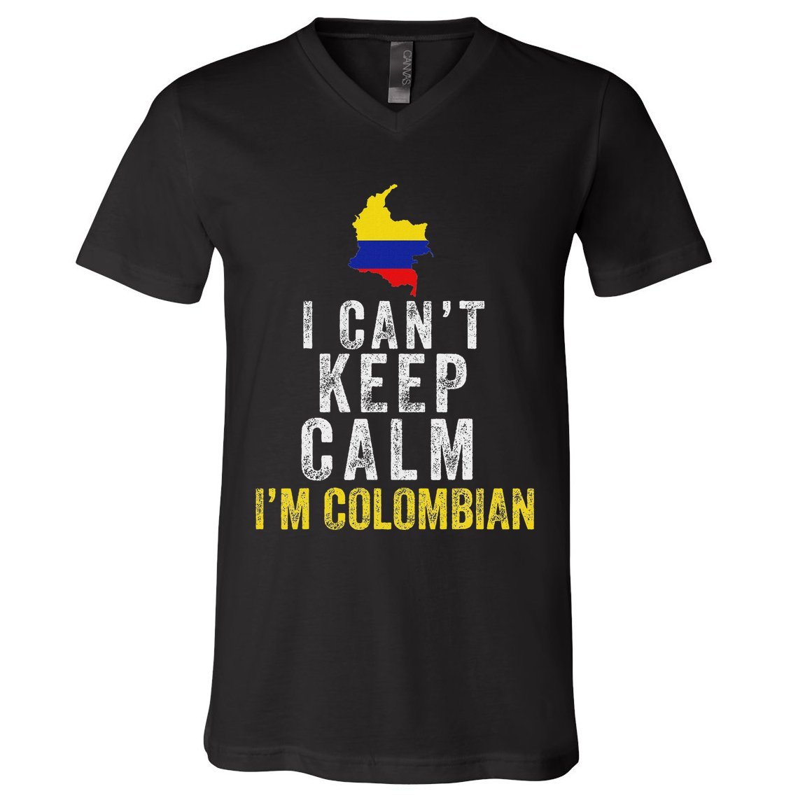 Colombian Slang Jerga Colombiana Camiseta V-Neck T-Shirt
