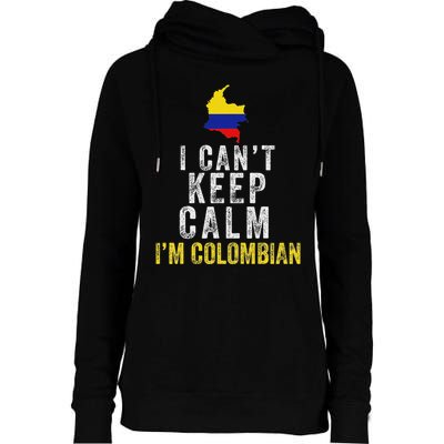 Colombian Slang Jerga Colombiana Camiseta Womens Funnel Neck Pullover Hood
