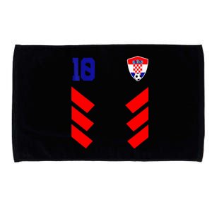 Croatia Soccer Jersey Retro 10 Croatian Football Microfiber Hand Towel