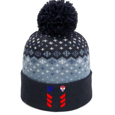 Croatia Soccer Jersey Retro 10 Croatian Football The Baniff Cuffed Pom Beanie