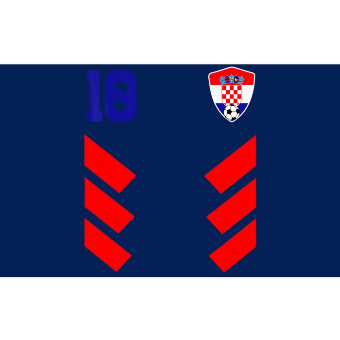 Croatia Soccer Jersey Retro 10 Croatian Football Bumper Sticker