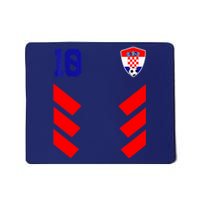 Croatia Soccer Jersey Retro 10 Croatian Football Mousepad