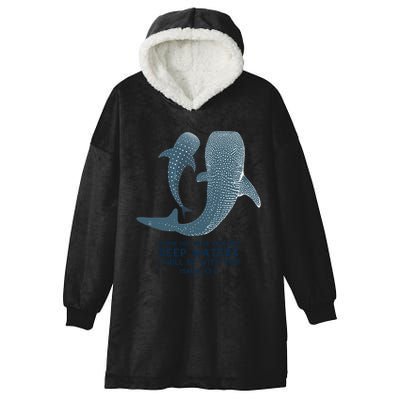 Christian Scripture Jesus Ocean Isaiah Vintage Whale Shark Gift Hooded Wearable Blanket