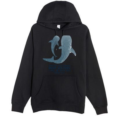 Christian Scripture Jesus Ocean Isaiah Vintage Whale Shark Gift Premium Pullover Hoodie