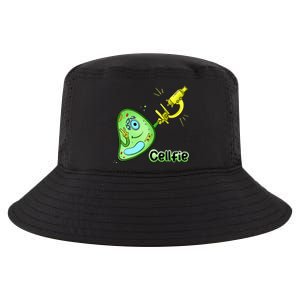 Cellfie Science Joke Biology Cell & Microscope Selfie Pun Cool Comfort Performance Bucket Hat