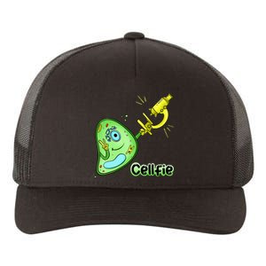 Cellfie Science Joke Biology Cell & Microscope Selfie Pun Yupoong Adult 5-Panel Trucker Hat