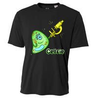 Cellfie Science Joke Biology Cell & Microscope Selfie Pun Cooling Performance Crew T-Shirt