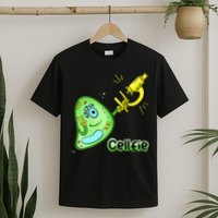 Cellfie Science Joke Biology Cell & Microscope Selfie Pun T-Shirt
