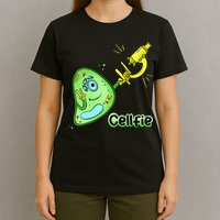 Cellfie Science Joke Biology Cell & Microscope Selfie Pun T-Shirt