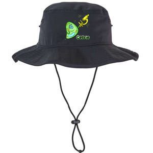 Cellfie Science Joke Biology Cell & Microscope Selfie Pun Legacy Cool Fit Booney Bucket Hat