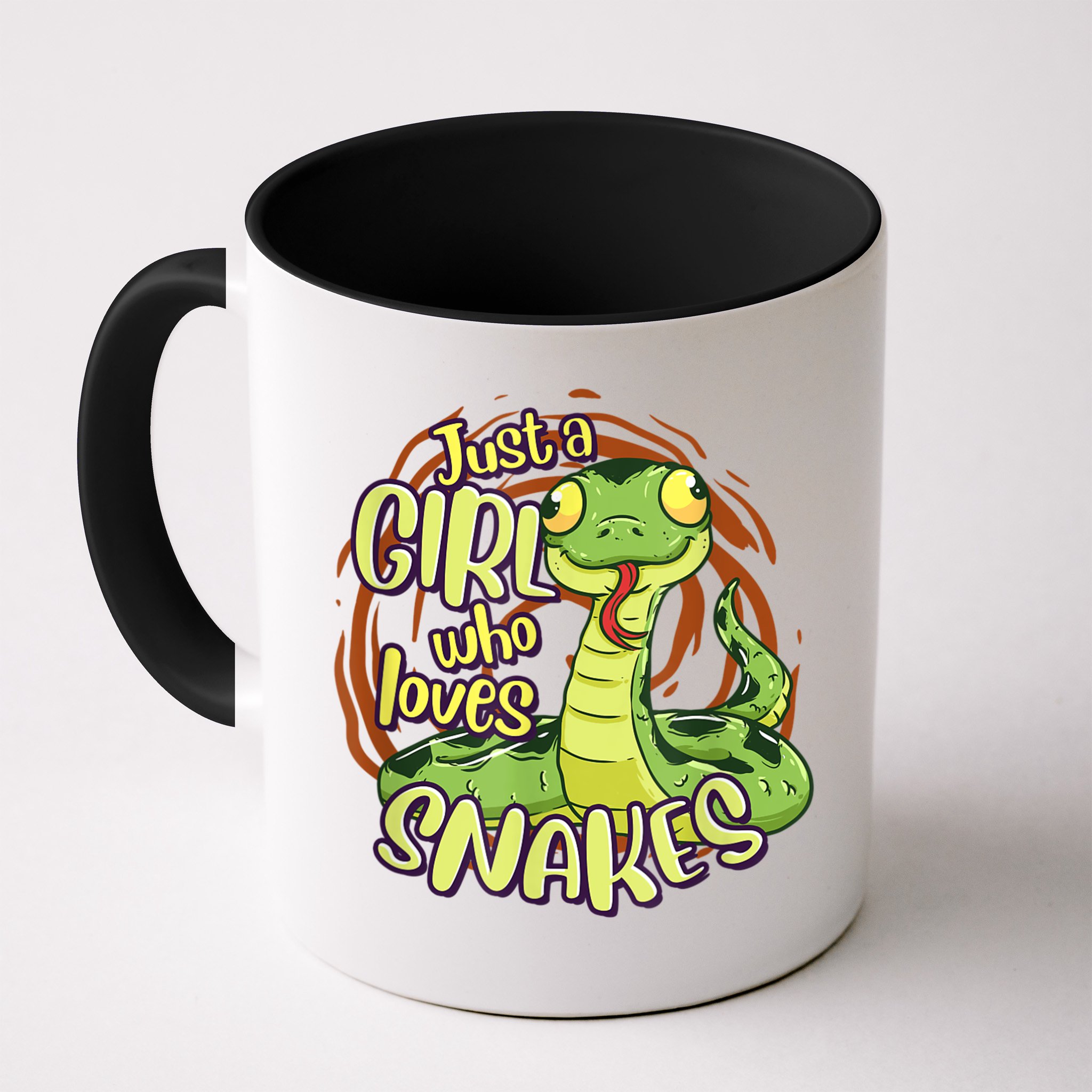 Cute Snake Just A Girl Who Loves Snakes Mug