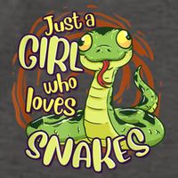 Cute Snake Just A Girl Who Loves Snakes Vector Backpack