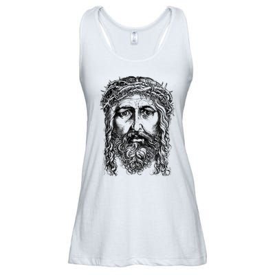 Cj Stroud Jesus Ladies Essential Flowy Tank