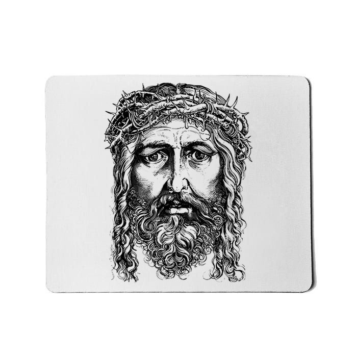 Cj Stroud Jesus Mousepad