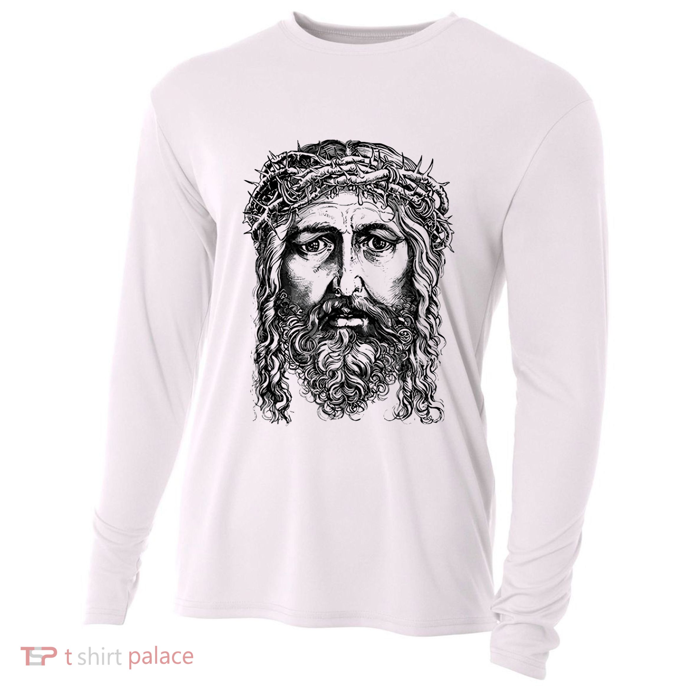 Cj Stroud Jesus Cooling Performance Long Sleeve Crew