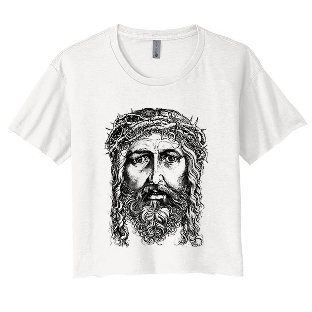 Cj Stroud Jesus Crop Top