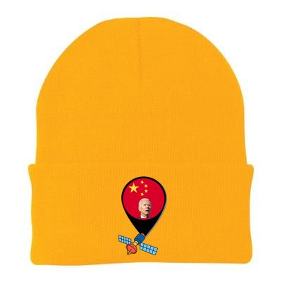 Chinese Spy Joe Biden Balloon Funny Knit Cap Winter Beanie