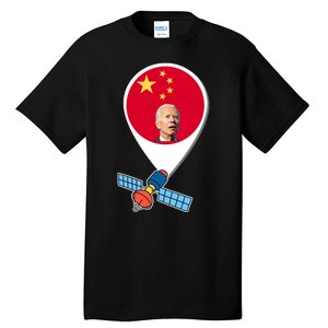 Chinese Spy Joe Biden Balloon Funny Tall T-Shirt