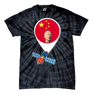 Chinese Spy Joe Biden Balloon Funny Tie-Dye T-Shirt