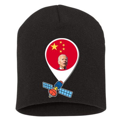 Chinese Spy Joe Biden Balloon Funny Short Acrylic Beanie