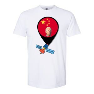 Chinese Spy Joe Biden Balloon Funny Softstyle CVC T-Shirt