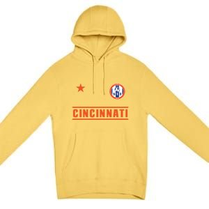 Cincinnati Soccer Jersey 513 Original Royal Design Cute Gift Premium Pullover Hoodie