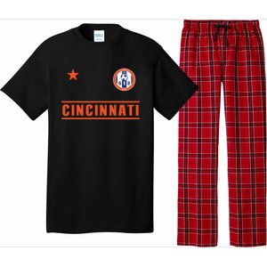 Cincinnati Soccer Jersey 513 Original Royal Design Cute Gift Pajama Set