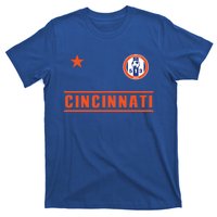 Cincinnati Soccer Jersey 513 Original Royal Design Cute Gift T-Shirt