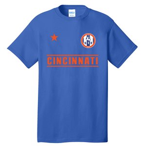 Cincinnati Soccer Jersey 513 Original Royal Design Cute Gift Tall T-Shirt